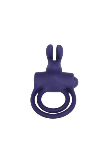 Adam & Eve - Silicone Remote Controlled Rabbit Cock Ring - Purple - Stag Shop