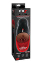 Pipedream Extreme - PDX Elite - Fuck-O-Matic 2 Sucking & Vibrating Masturbator - Brown - Stag Shop