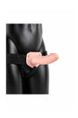 Shots Toys - RealRock - Hollow Strap-On - 6 inch - Beige - Stag Shop