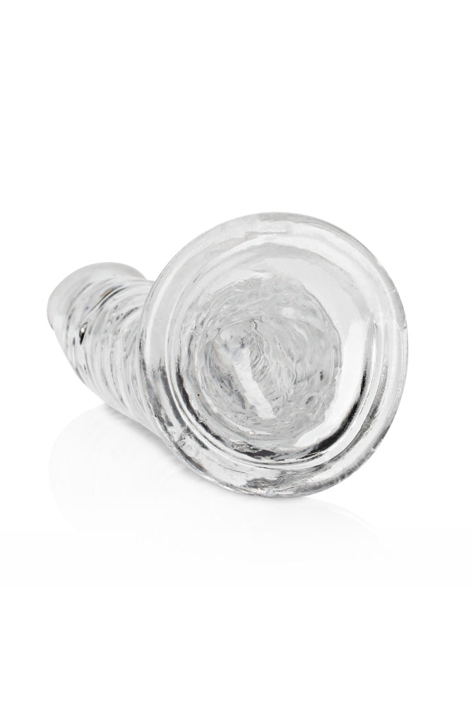 Shots Toys - Real Rock - 11" Slim Realistic Dildo with Suction Cup - Clear - Stag Shop