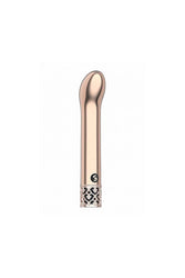 Shots - Royal Gems - Jewel Rechargeable Bullet Vibrator - Rose Gold - Stag Shop