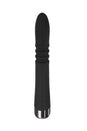 Evolved - Rapid Rabbit - Thrusting Dual Stimulation Vibrator - Black - Stag Shop