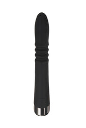 Evolved - Rapid Rabbit - Thrusting Dual Stimulation Vibrator - Black - Stag Shop