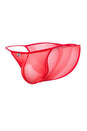 MaleBasics - String Tulle Bikini - Red - Stag Shop