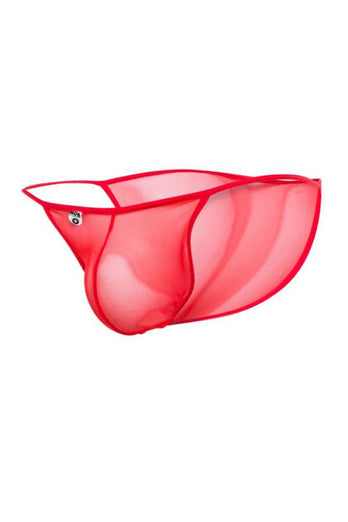 MaleBasics - String Tulle Bikini - Red - Stag Shop