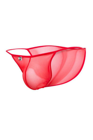 MaleBasics - String Tulle Bikini - Red - Stag Shop