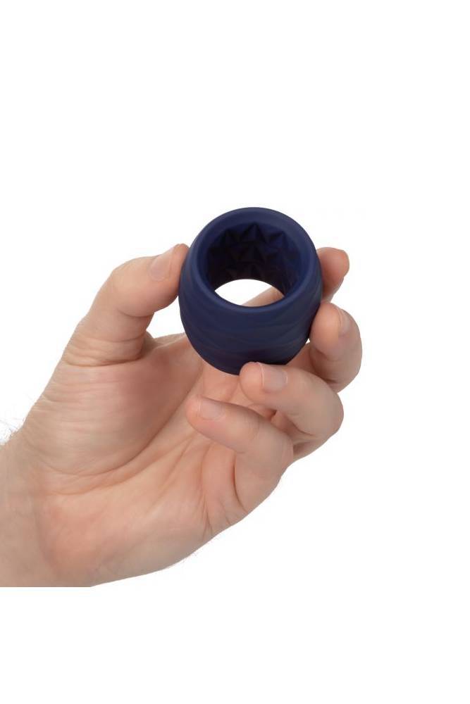 Cal Exotics - Viceroy - Reverse Endurance Cock Ring - Blue - Stag Shop
