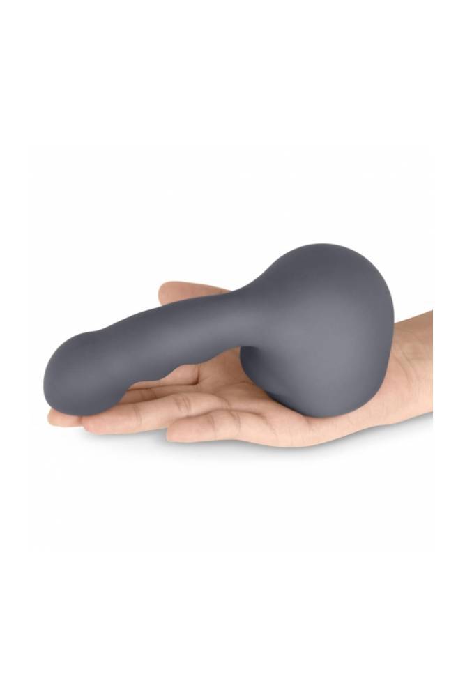 Le Wand - Ripple Weighted Silicone Attachment - Grey - Stag Shop