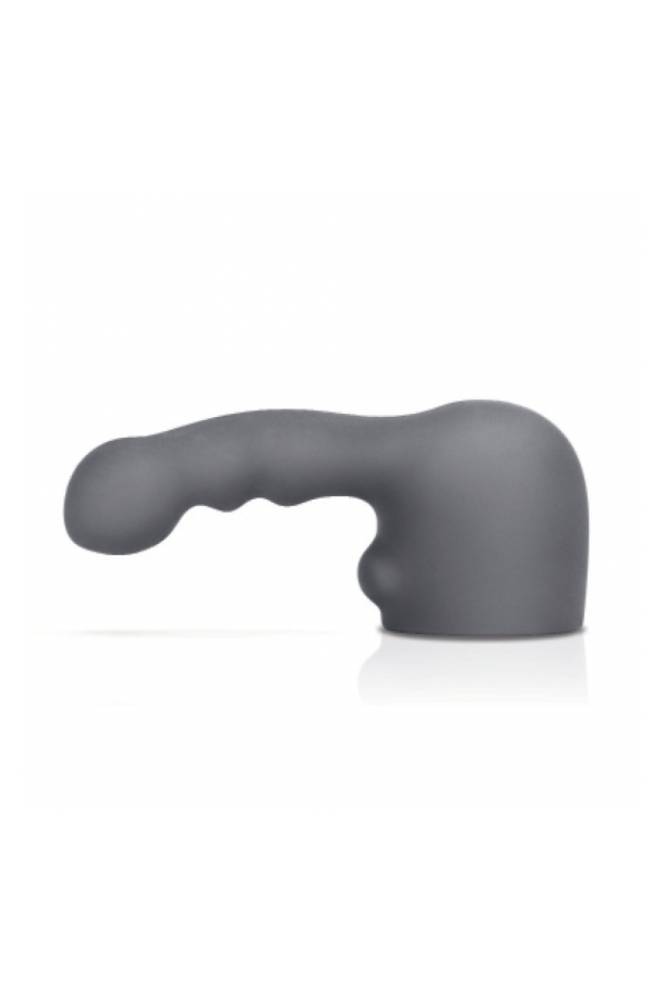 Le Wand - Ripple Weighted Silicone Attachment - Grey - Stag Shop
