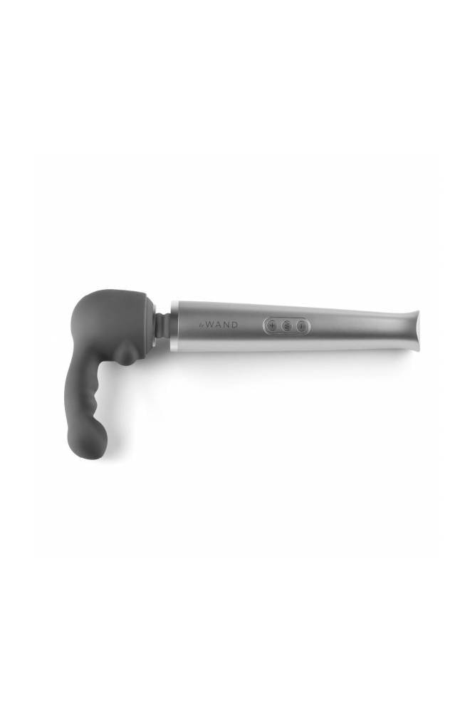 Le Wand - Ripple Weighted Silicone Attachment - Grey - Stag Shop