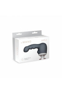 Thumbnail for Le Wand - Ripple Weighted Silicone Attachment - Grey - Stag Shop