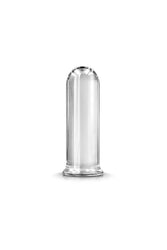 NS Novelties - Renegade - Rook - Large Glass Butt Plug - Clear - Stag Shop