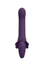 Shots Toys - VIVE - Satu Pulse Wave & Vibrating Strapless Strap-on - Purple - Stag Shop