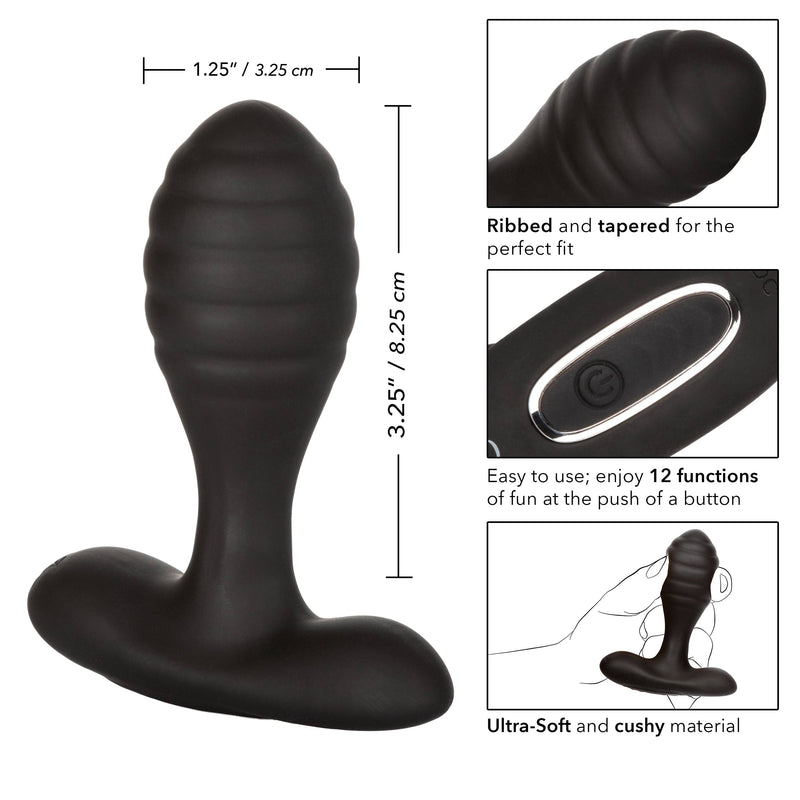 Cal Exotics - Eclipse - Ultra-Soft Anal Probe - Black - Stag Shop