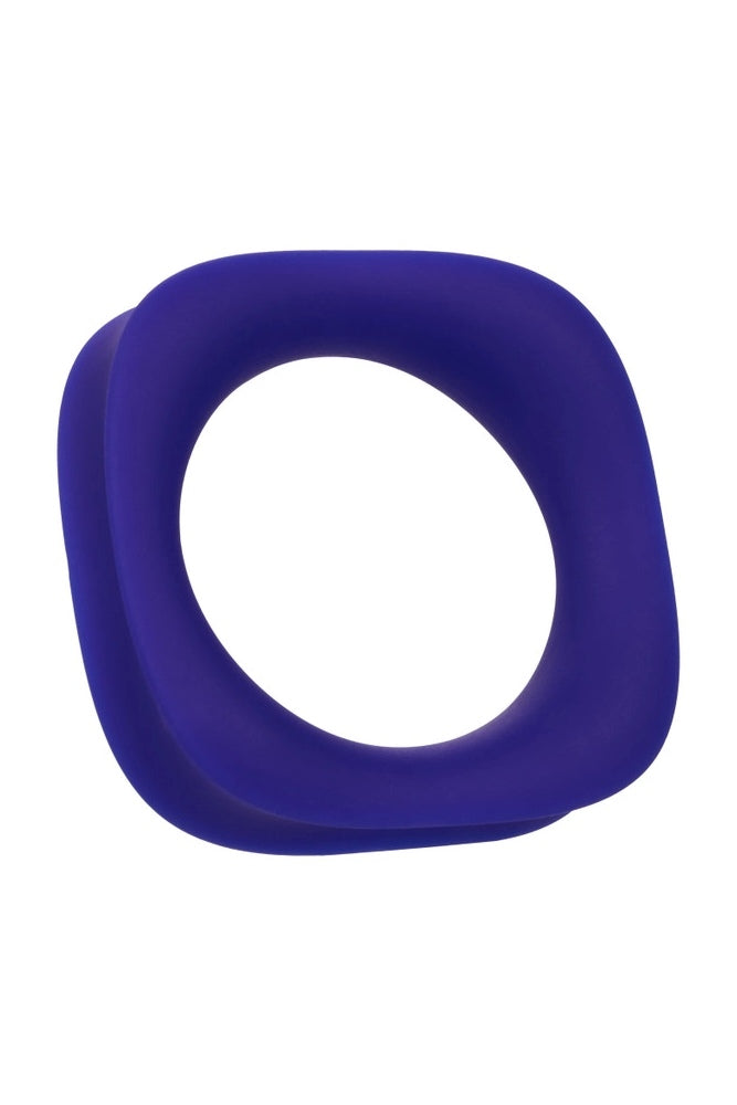 Cal Exotics - Link Up - Alpha Cock Ring Set - Blue - Stag Shop