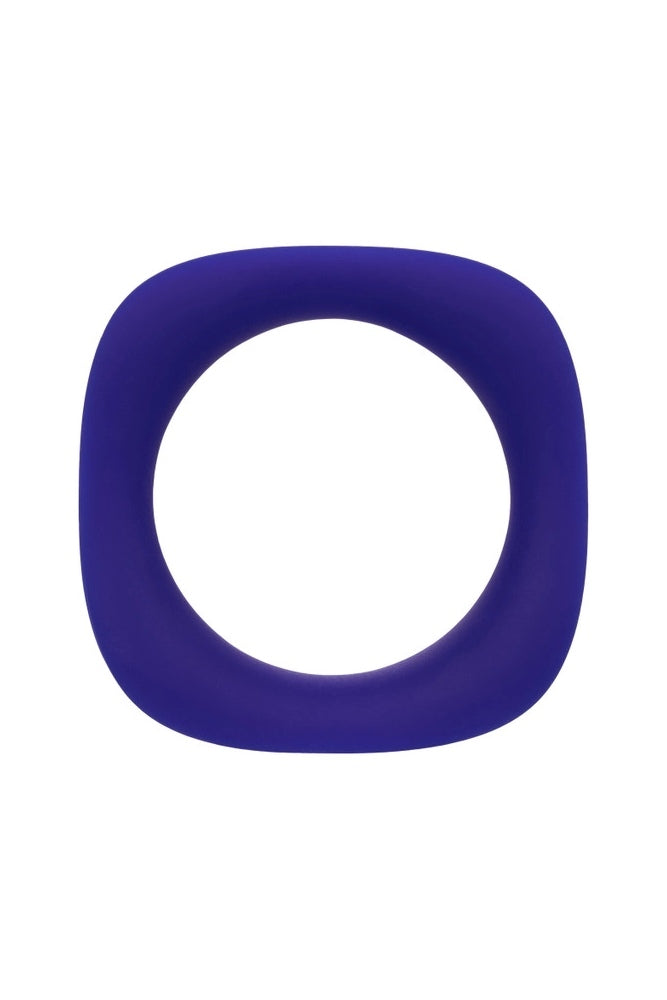 Cal Exotics - Link Up - Alpha Cock Ring Set - Blue - Stag Shop