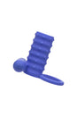 Cal Exotics - Silicone Rechargeable Endless Desires Enhancer Cock Ring - Blue - Stag Shop