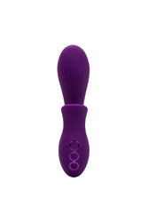 Cal Exotics - California Dreaming - Huntington Beach Heartbreaker Rabbit Vibrator with Suction - Purple - Stag Shop