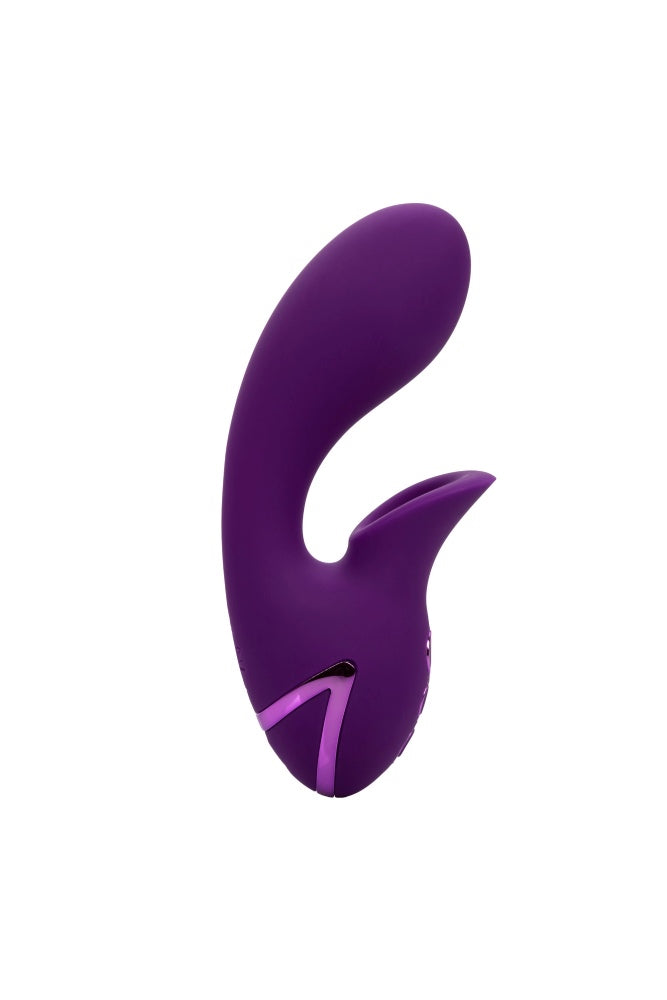 Cal Exotics - California Dreaming - Huntington Beach Heartbreaker Rabbit Vibrator with Suction - Purple - Stag Shop