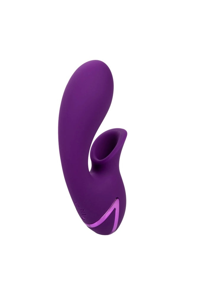 Cal Exotics - California Dreaming - Huntington Beach Heartbreaker Rabbit Vibrator with Suction - Purple - Stag Shop