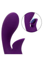 Cal Exotics - California Dreaming - Huntington Beach Heartbreaker Rabbit Vibrator with Suction - Purple - Stag Shop