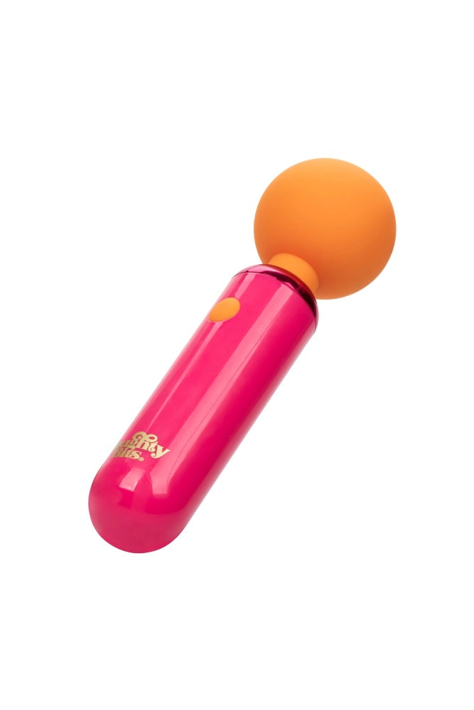 Cal Exotics - Naughty Bits - Home Cumming Queen Vibrating Mini Wand - Pink/Orange - Stag Shop