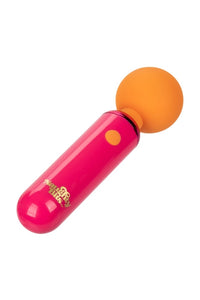 Thumbnail for Cal Exotics - Naughty Bits - Home Cumming Queen Vibrating Mini Wand - Pink/Orange - Stag Shop