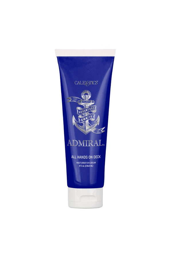 Cal Exotics - Admiral - All Hands On Deck Masturbation Cream - 8oz Tube - Stag Shop
