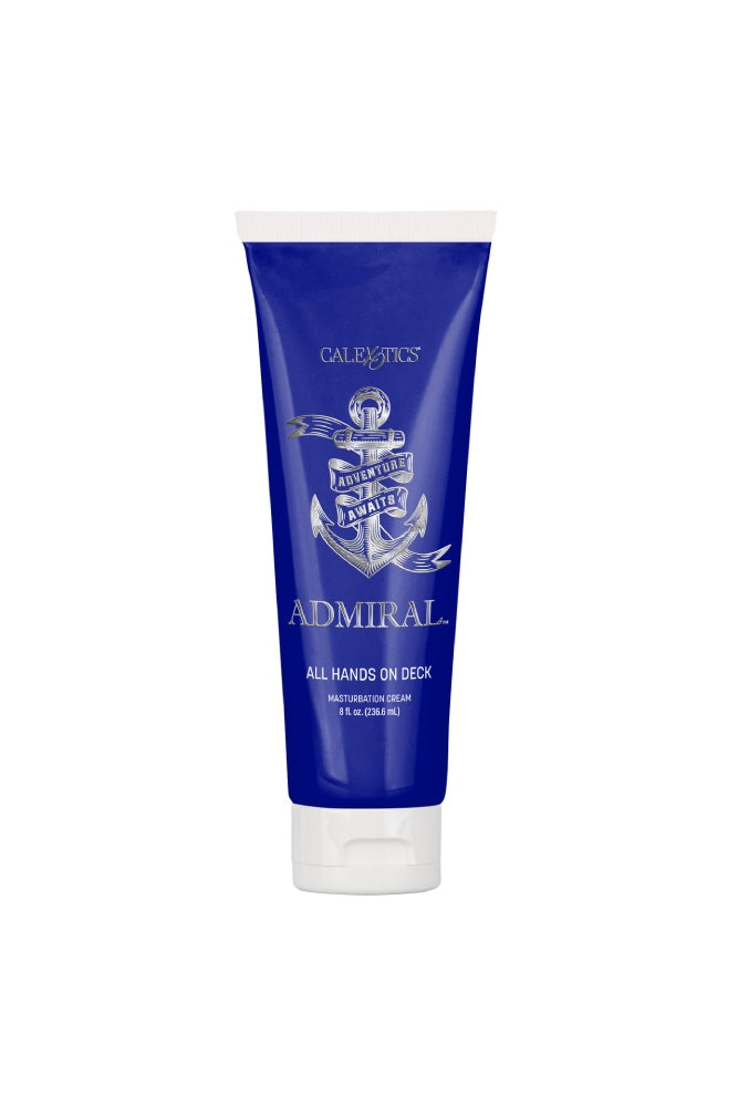 Cal Exotics - Admiral - All Hands On Deck Masturbation Cream - 8oz Tube - Stag Shop