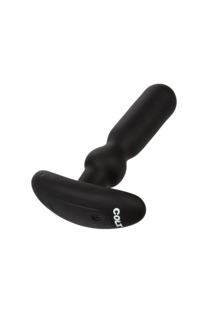 Cal Exotics - Colt - Rechargeable Anal-T Vibrating Butt Plug - Black - Various Sizes - Stag Shop