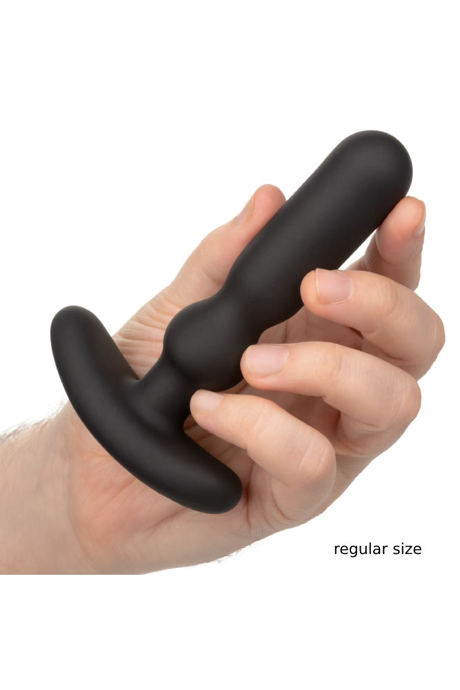 Cal Exotics - Colt - Rechargeable Anal-T Vibrating Butt Plug - Black - Various Sizes - Stag Shop