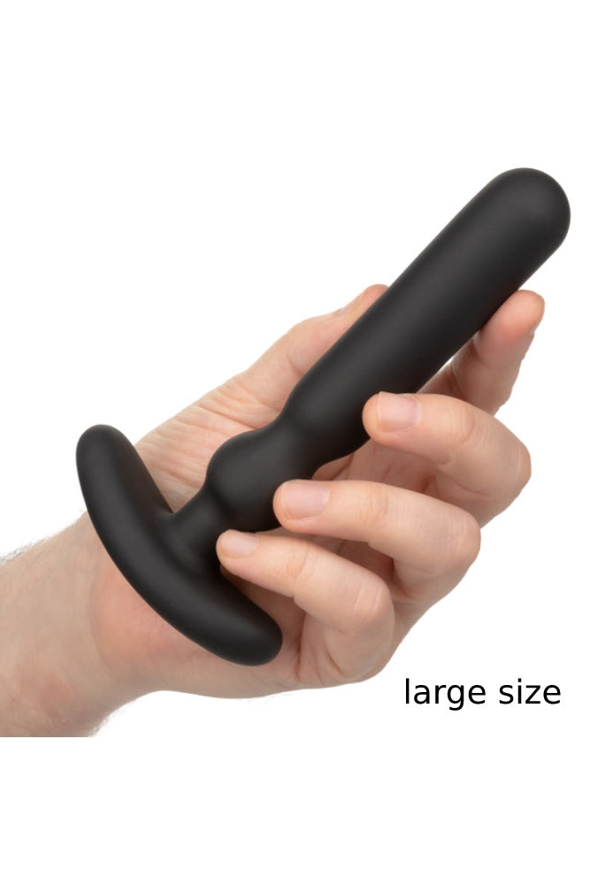 Cal Exotics - Colt - Rechargeable Anal-T Vibrating Butt Plug - Black - Various Sizes - Stag Shop