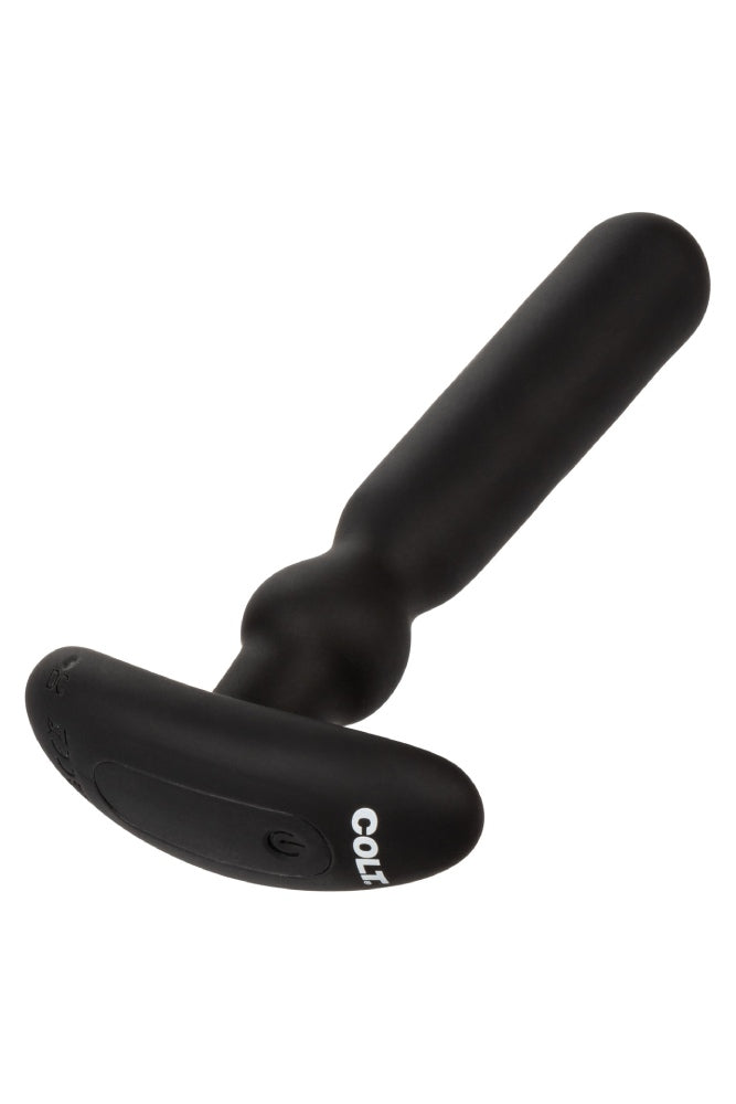 Cal Exotics - Colt - Rechargeable Anal-T Vibrating Butt Plug - Black - Various Sizes - Stag Shop