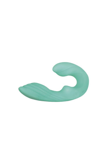 Evolved - Gender X - Strapless Seashell Wearable Dual Vibrator - Teal - Stag Shop
