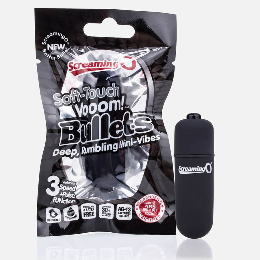 Screaming O - Soft Touch Vooom 3 Speed Bullet - Assorted - Stag Shop