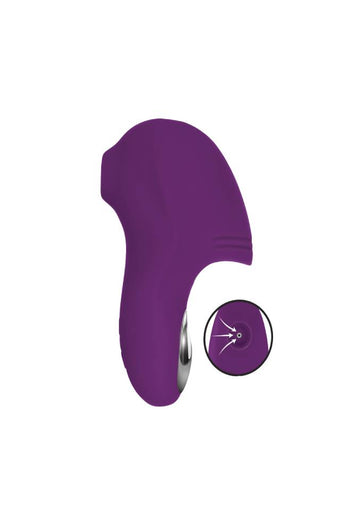 Evolved - Sucker for You Fingertip Suction Vibrator - Purple - Stag Shop