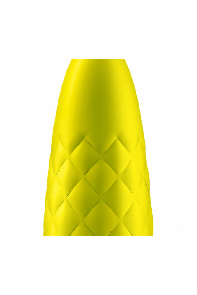 Satisfyer - Ultra Power Bullet 5 - Rechargeable Waterproof Bullet Vibrator - Yellow - Stag Shop