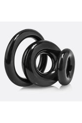Screaming O - RingO Cock Ring 3 Pk - Black/Clear - Stag Shop