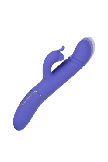 Cal Exotics - Shameless - Seducer Thrusting Vibrator - Purple - Stag Shop