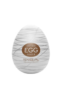 Thumbnail for Tenga - Egg - Silky II Textured Egg Masturbator - Stag Shop
