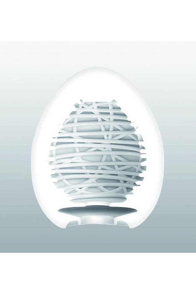 Tenga - Egg - Silky II Textured Egg Masturbator - Stag Shop