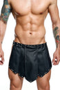 MaleBasics - DNGEON - Roman Leather Warrior Skirt - Black - OS - Stag Shop