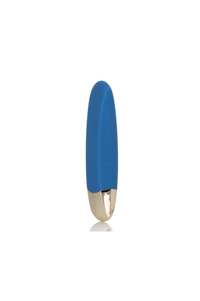 Cal Exotics - Slay - TeaseMe - Silicone Vibrating Bullet - Blue - Stag Shop