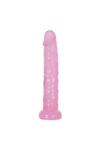 Thumbnail for Adam & Eve - Pink Jelly Slim Dildo - Stag Shop