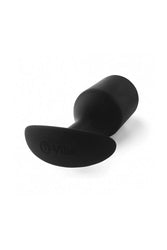 b-Vibe - Snug Plug 6 - Weighted Anal Plug - Black - Stag Shop