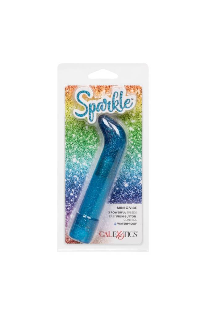 Cal Exotics - Sparkle Mini G-Spot Vibrator - Blue - Stag Shop