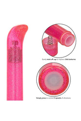 Cal Exotics - Sparkle Slim G-Spot Vibrator - Pink - Stag Shop