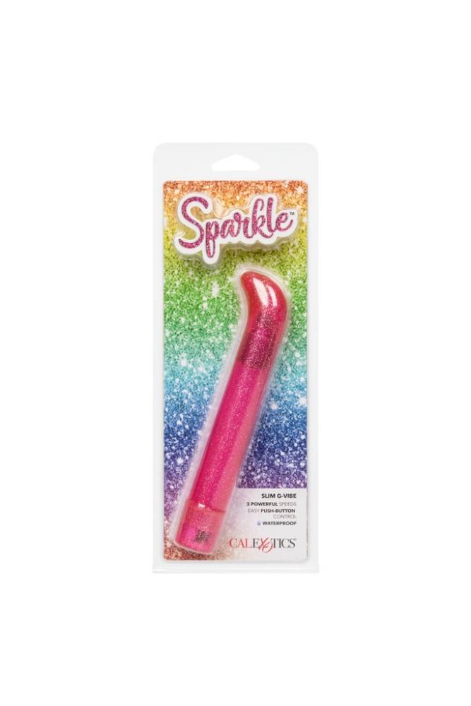 Cal Exotics - Sparkle Slim G-Spot Vibrator - Pink - Stag Shop