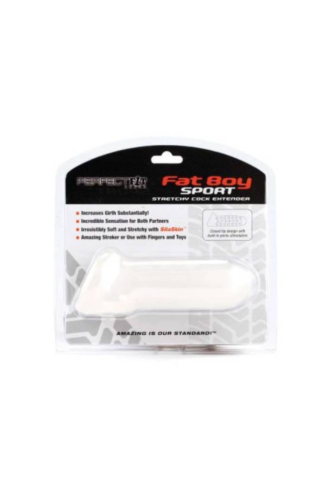 Perfect Fit - Fat Boy Sport Extender - 6.5 Inch - Clear - Stag Shop