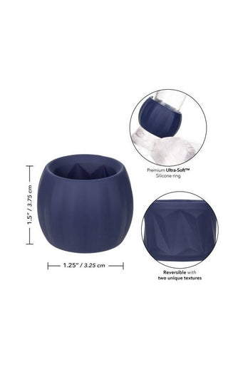 Cal Exotics - Viceroy - Reverse Stamina Cock Ring - Blue - Stag Shop